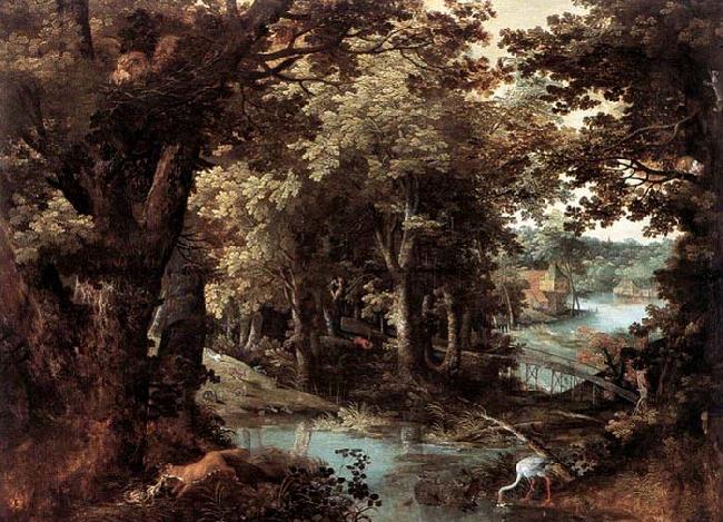 STALBEMT, Adriaan van Landscape with Fables